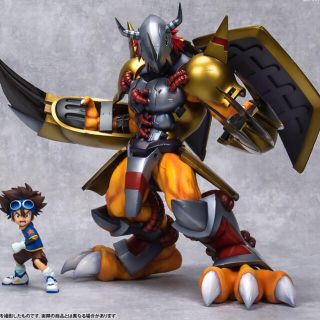 メガハウス(MegaHouse)の【限定販売】新品未開封完成品 デジモンアドベンチャー ウォーグレイモン&八神太一(模型/プラモデル)