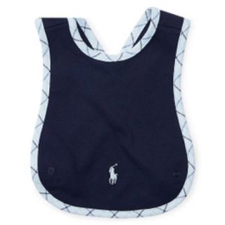 ラルフローレン(Ralph Lauren)の【最新作】ラルフローレンクロスバックスタイBIB【新品未使用】(ベビースタイ/よだれかけ)