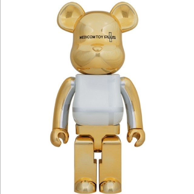 BE@RBRICK MEDICOM TOY PLUSGOLD CHROME V エンタメ/ホビーのフィギュア(その他)の商品写真