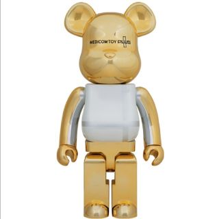 BE@RBRICK MEDICOM TOY PLUSGOLD CHROME V(その他)