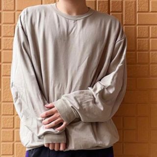 コモリ(COMOLI)の20ss AURALEE ELASTIC HIGH GAUGE SWEAT(スウェット)