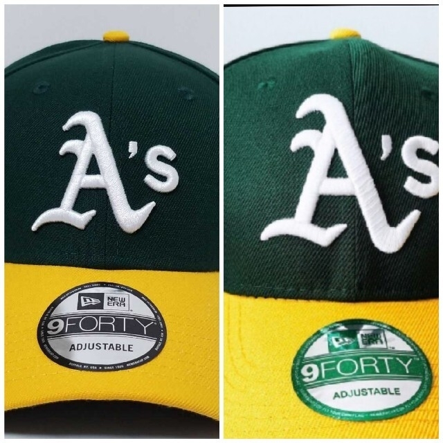 NEW ERA(ニューエラー)のNEW ERA MLB 9FORTY MLB オークランド・アスレチックス メンズの帽子(キャップ)の商品写真