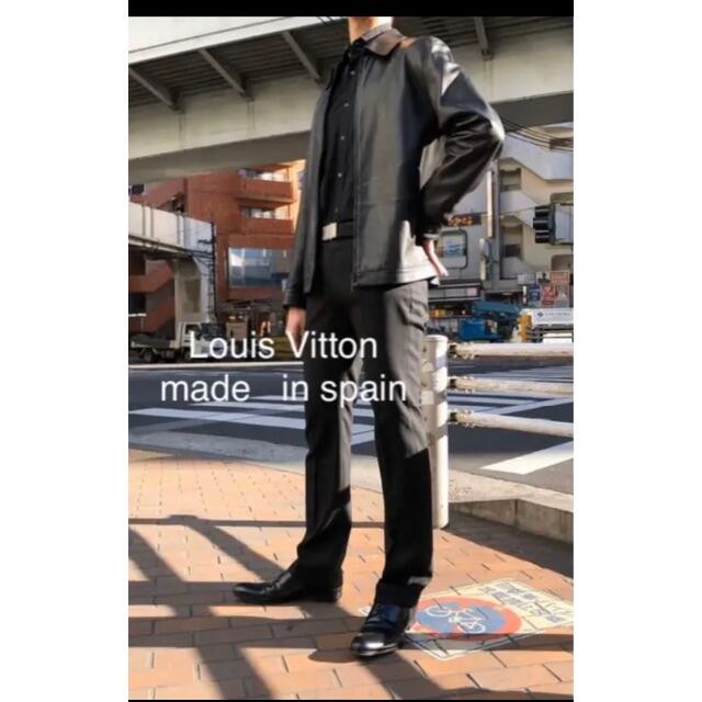 LOUIS VUITTON(ルイヴィトン)のLOUIS VITTON 最高級 レザージャケット メンズのジャケット/アウター(レザージャケット)の商品写真