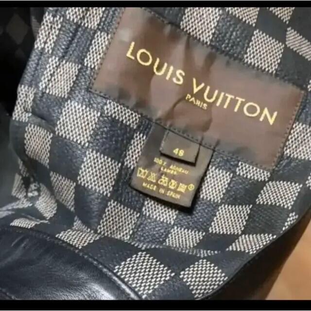 LOUIS VUITTON(ルイヴィトン)のLOUIS VITTON 最高級 レザージャケット メンズのジャケット/アウター(レザージャケット)の商品写真