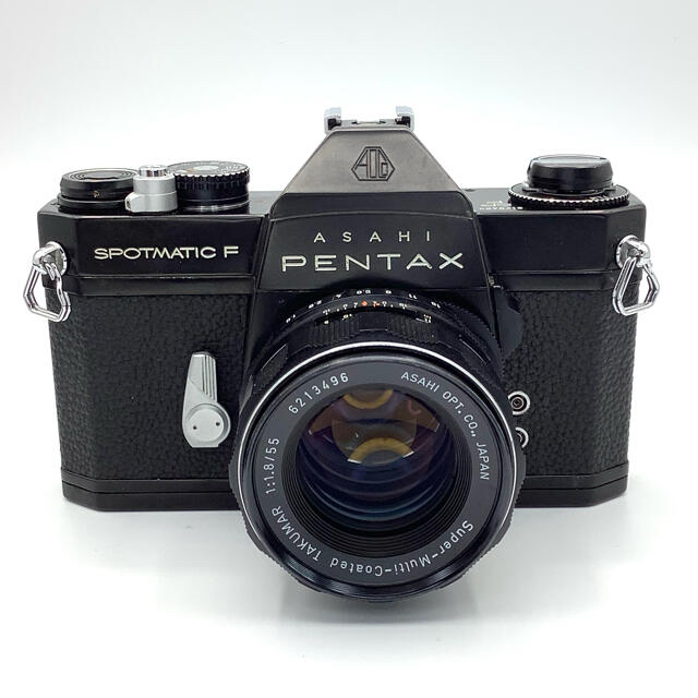 Pentax SP黒 + 中望遠レンズ  美品