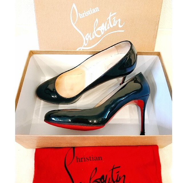 美品 Christian Louboutin 定番パンプス-