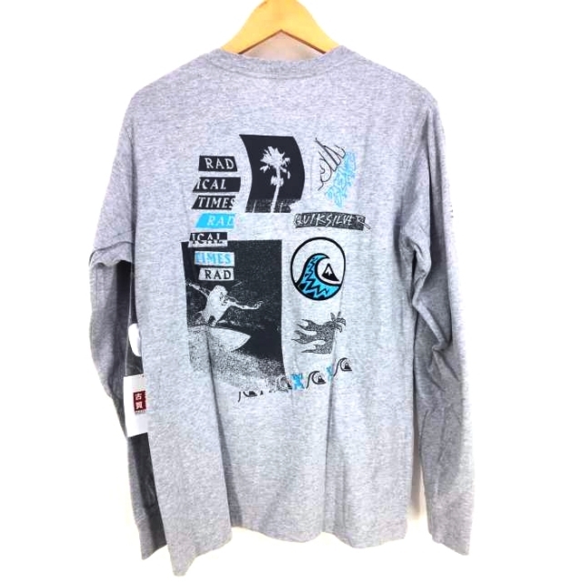 QUIKSILVER(クイックシルバー)のQuiksilver（クイックシルバー） プリント長袖Tシャツ メンズ トップス メンズのトップス(Tシャツ/カットソー(七分/長袖))の商品写真