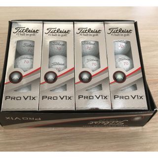 タイトリスト(Titleist)の【新品未使用】タイトリスト　ボール　Pro V1x   1ダース(その他)