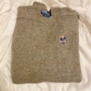 ポロラルフローレン(POLO RALPH LAUREN)の【値下げしてます！】ポロラルフローレン　ベア　ニットカーディガン　セーター(ニット/セーター)