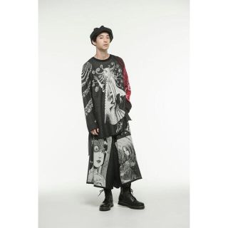 ヨウジヤマモト(Yohji Yamamoto)の20AW S'yte "Uzumaki" ジャガードニット(ニット/セーター)