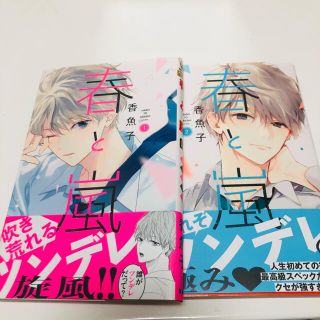 シュウエイシャ(集英社)の春と嵐 １、2巻(少女漫画)