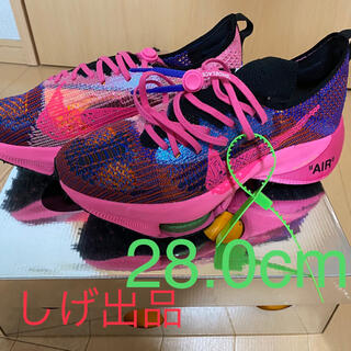 ナイキ(NIKE)のNike Air Zoom Tempo NEXT% Blue Pink Glow(スニーカー)