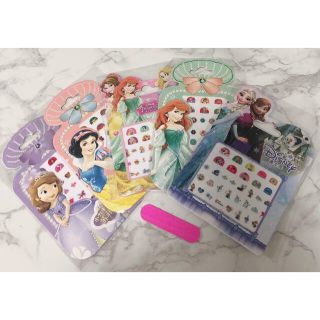 お任せディズニープリンセス☆ネイルシール(ネイル用品)