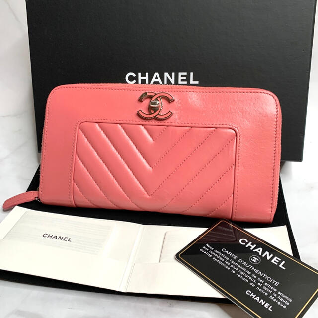 CHANEL シャネル 美品 ココマドモアゼル 長財布 ラウンドジップ 財布 272221.95円 全てのアイテム ファッション小物 