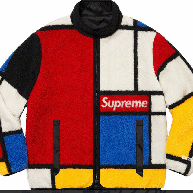 Supreme(シュプリーム)のSupreme Reversible Colorblocked Fleece メンズのジャケット/アウター(ブルゾン)の商品写真