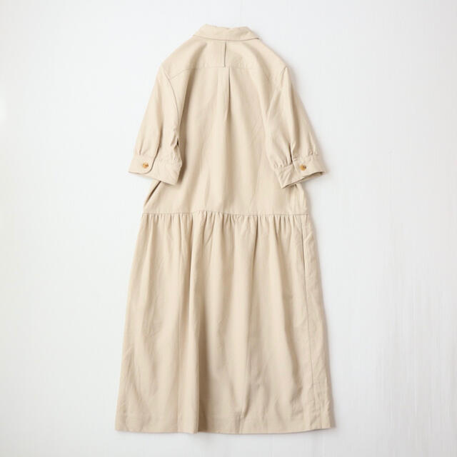 MARGARET HOWELL(マーガレットハウエル)のMARGARET HOWELL Brushed Cotton Wool レディースのワンピース(ひざ丈ワンピース)の商品写真