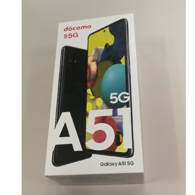 新品未使用　GalaxyA51 5G　SIMロック解除済