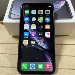 アップル(Apple)の本体のみ　極美品　iPhoneXR 128G 補償わずかにあり(スマートフォン本体)