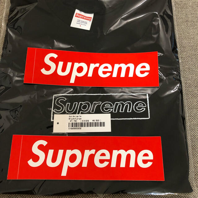 L 21SS Supreme KAWS Chalk Logo Tee