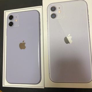 iPhone - iPhone 11 128GB パープル SIMフリー 最終値下げの通販 by