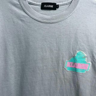 エクストララージ(XLARGE)の値下げ❗️XLARGE 長袖Tシャツ(水色)(Tシャツ/カットソー(半袖/袖なし))