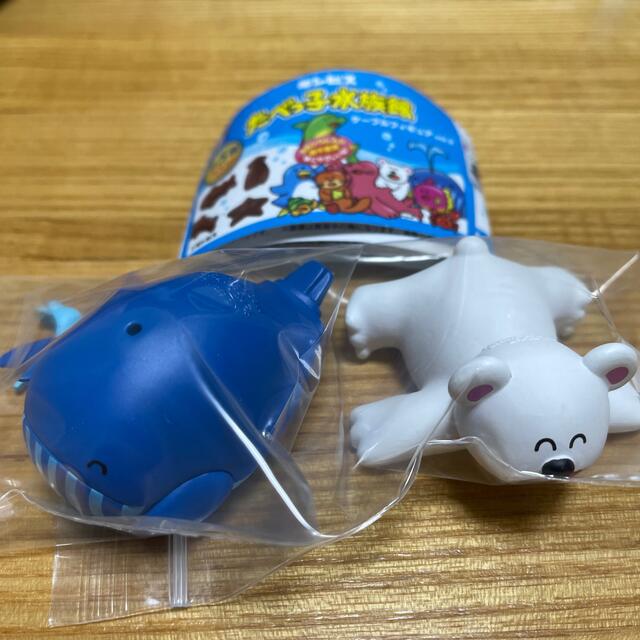 たべっ子水族館　ケーブルフィギュア　 エンタメ/ホビーのおもちゃ/ぬいぐるみ(キャラクターグッズ)の商品写真