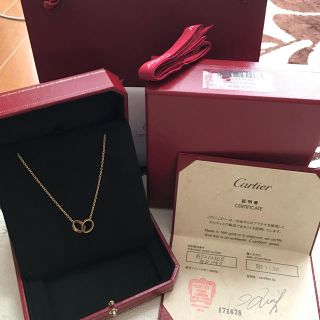 カルティエ(Cartier)のカルティエ  ベビーラブネックレス PG(ネックレス)