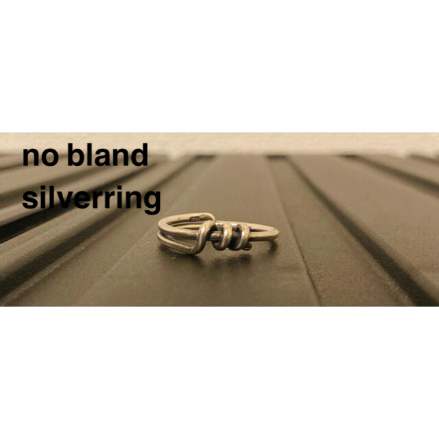 no bland silver ring メンズのアクセサリー(リング(指輪))の商品写真