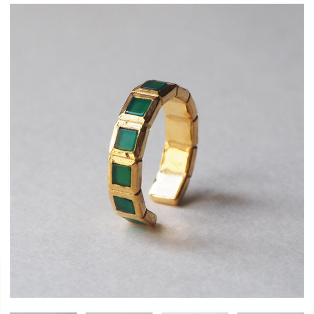 jonnlynx(ジョンリンクス)のr.alagan ララガン　small tile ring #9   レディースのアクセサリー(リング(指輪))の商品写真