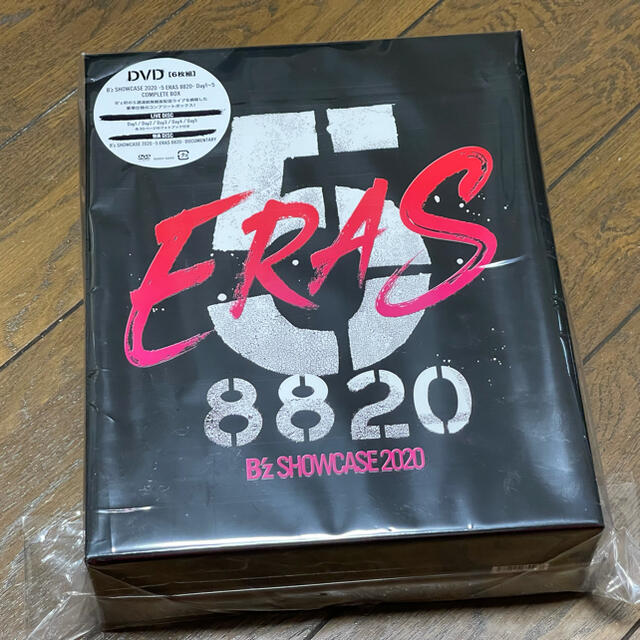 エンタメホビーB’z SHOWCASE 2020 5ERAS COMPLETEBOX  DVD