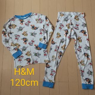 エイチアンドエム(H&M)の25ばん様専用  H&M パウパトロール 長袖パジャマセット 120cm(パジャマ)