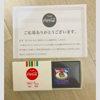 コカコーラ(コカ・コーラ)のコカ•コーラ　オリンピック　ピンバッチ(ノベルティグッズ)