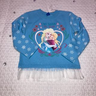 ディズニー(Disney)の新品未使用　アナ雪　ディズニー　トップス　トレーナー  120(Tシャツ/カットソー)