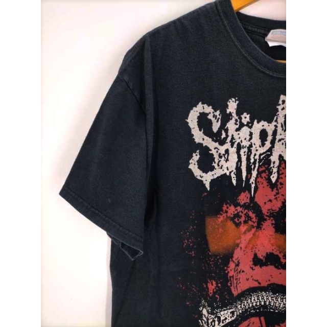 Hanes(ヘインズ)のHanes(ヘインズ) Slipknot バンドプリントTシャツ メンズ メンズのトップス(Tシャツ/カットソー(半袖/袖なし))の商品写真