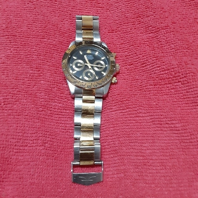 ELGIN(エルジン)のエルジン　コンビ　腕時計 メンズの時計(腕時計(アナログ))の商品写真