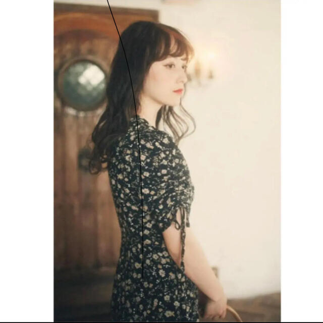 powantolune 花柄ワンピース