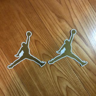 ナイキ(NIKE)のナイキ NIKE ジョーダン JORDAN ゴールド ステッカー シール(ステッカー（シール）)