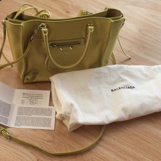 バレンシアガバッグ(BALENCIAGA BAG)のバレンシアガ ペーパー ミニ 値段交渉可(ハンドバッグ)