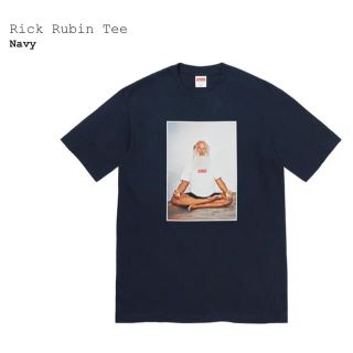 シュプリーム(Supreme)のSupreme 21AW Rick Rubin Tee navy(Tシャツ/カットソー(半袖/袖なし))