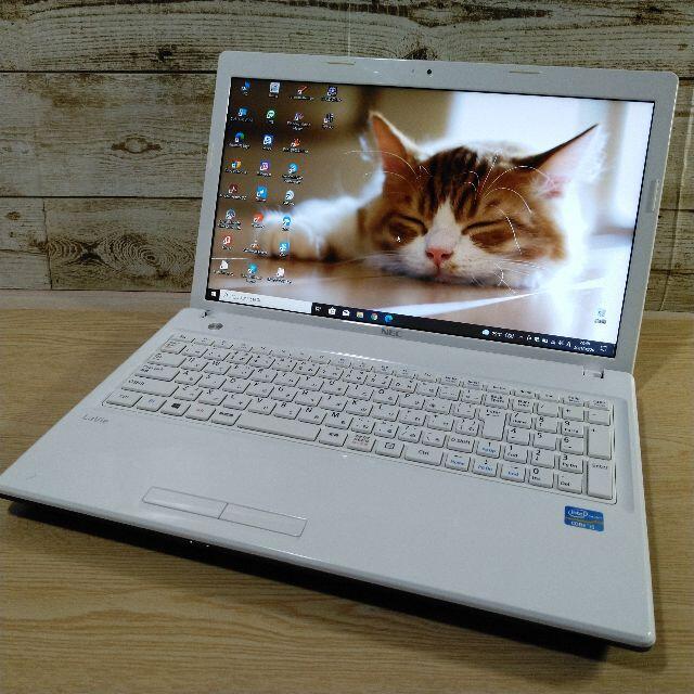 NEC(エヌイーシー)のNEC LE150/N ノートパソコン i5 8GB 新品SSD DVD カメラ スマホ/家電/カメラのPC/タブレット(ノートPC)の商品写真