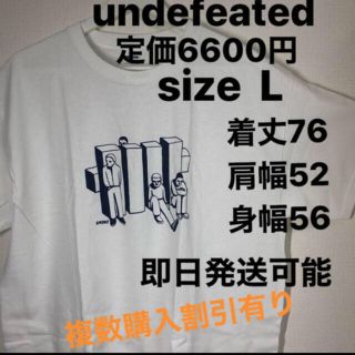 アンディフィーテッド(UNDEFEATED)のL込　undefeated 渋谷店　限定T オープン記念   (Tシャツ/カットソー(半袖/袖なし))