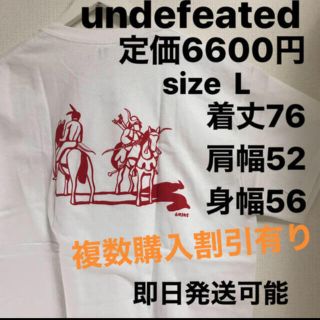 アンディフィーテッド(UNDEFEATED)のL込　undefeated 渋谷店　限定T オープン記念 (Tシャツ/カットソー(半袖/袖なし))