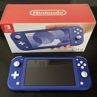 ニンテンドースイッチ(Nintendo Switch)のNintendo Switch NINTENDO SWITCH LITE ブルー(家庭用ゲーム機本体)