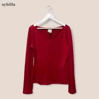 シビラ(Sybilla)の【sybilla】ウールカットソー　トップス　シビラ(カットソー(長袖/七分))