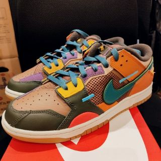 ナイキ(NIKE)のNIKE DUNK SCRAP "ARCHEO BROWN"(スニーカー)