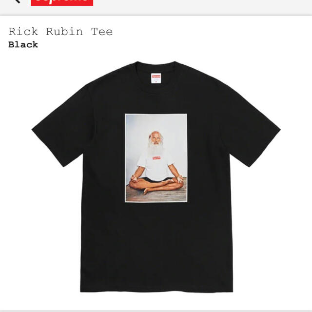 Supreme(シュプリーム)の❗️セール❗️Supreme Rick Rubin Tee リック　シャツ メンズのトップス(Tシャツ/カットソー(半袖/袖なし))の商品写真