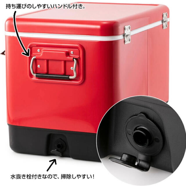 クラシック 【新品】チャムス CHUMSスチールクーラーボックス 54L