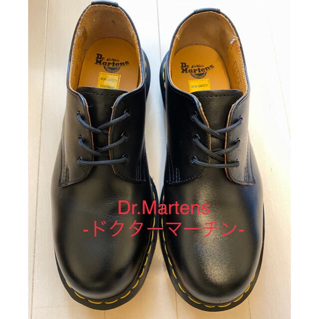 blackDr.Martens 1925 5400 3ホールシューズ スチールトゥ