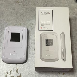 フリーテル(FREETEL)のFREETEL ARIA2 ポケットWi-Fiルーター SIMフリー対応(その他)