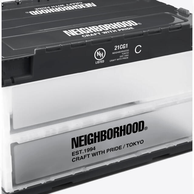 NEIGHBORHOOD(ネイバーフッド)のneighborhood folding container ２個セット インテリア/住まい/日用品の収納家具(ケース/ボックス)の商品写真